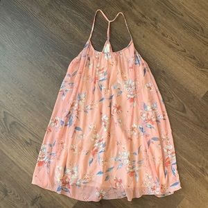 Abercrombie & Fitch floral babydoll mini dress XS